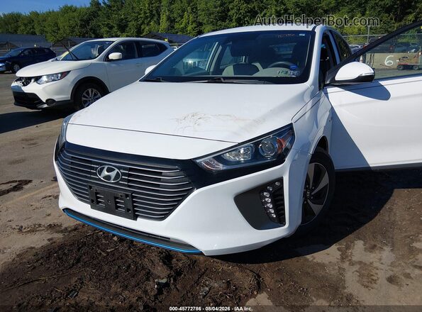KMHC75LC2KU119039 2019 HYUNDAI IONIQ HYBRID Белый Вид спереди
