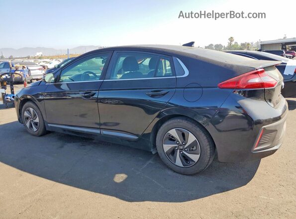 KMHC75LC3JU073171 2018 HYUNDAI IONIQ Black Հետևի ձախ