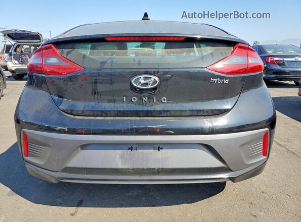 KMHC75LC3JU073171 2018 HYUNDAI IONIQ Black Հետևի տեսք