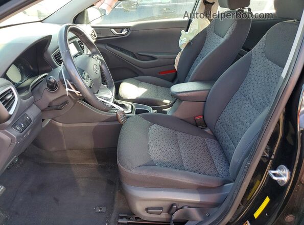 KMHC75LC3JU073171 2018 HYUNDAI IONIQ Black Սալոնի դիմացի տեսք
