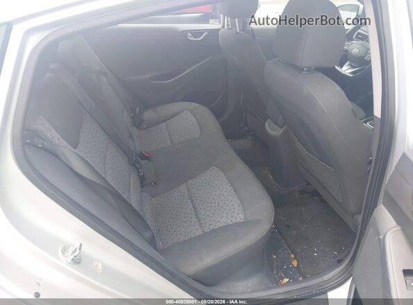 KMHC75LC4HU028038 2017 HYUNDAI IONIQ HYBRID Silver VIN კოდის სტიკერის ხედი