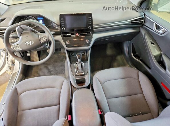 KMHC75LC4LU207074 2020 HYUNDAI IONIQ White Вид панелі приладів