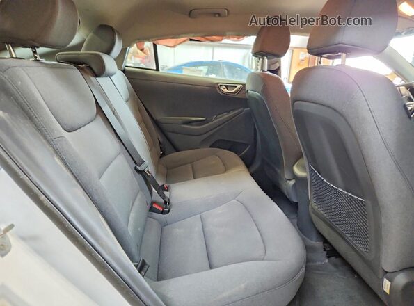 KMHC75LC4LU207074 2020 HYUNDAI IONIQ White Вид задніх сидінь