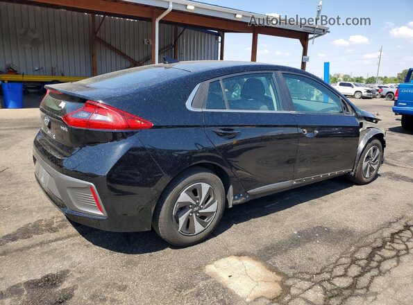 KMHC75LC5HU028680 2017 HYUNDAI IONIQ Black უკანა მარჯვენა