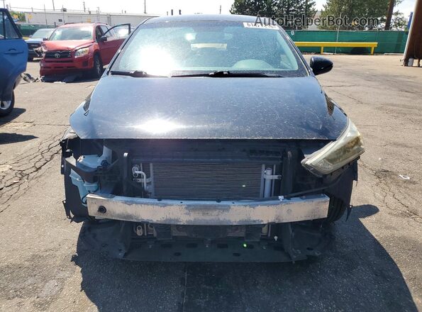 KMHC75LC5HU028680 2017 HYUNDAI IONIQ Black წინა ხედი