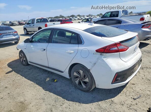 KMHC75LC5JU061748 2018 HYUNDAI IONIQ White უკანა მარცხენა