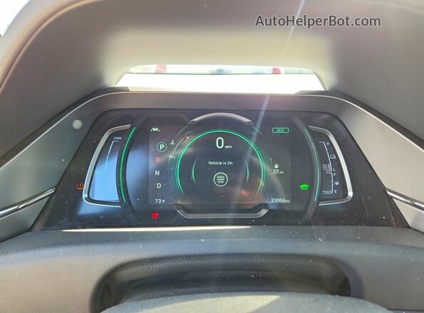 KMHC75LC5NU282613 2022 HYUNDAI IONIQ White Սարքավորումների վահանակի տեսք