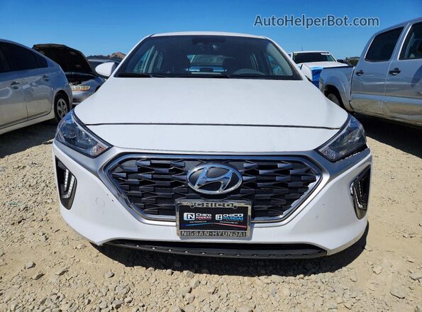 KMHC75LC5NU282613 2022 HYUNDAI IONIQ White Դիմացի տեսք