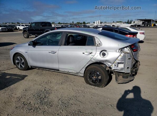 KMHC75LC6KU145109 2019 HYUNDAI IONIQ Silver Tył lewy
