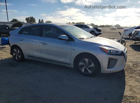 KMHC75LC6KU145109 2019 HYUNDAI IONIQ Silver Przód prawy