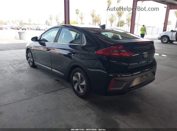 KMHC75LC7JU099448 2018 HYUNDAI IONIQ HYBRID Черный Задняя левая четверть