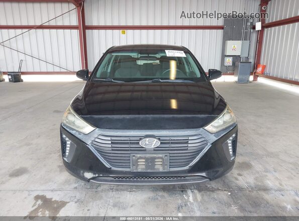 KMHC75LC7JU099448 2018 HYUNDAI IONIQ HYBRID Черный Вид щитка приборов