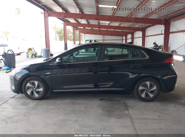KMHC75LC7JU099448 2018 HYUNDAI IONIQ HYBRID Черный Панорамный вид салона 360°