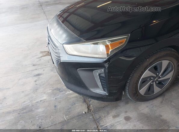 KMHC75LC7JU099448 2018 HYUNDAI IONIQ HYBRID Черный Вид спереди