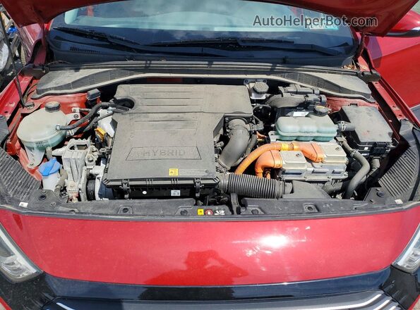 KMHC75LC7KU118551 2019 HYUNDAI IONIQ Red Սալոնի հետևի տեսք
