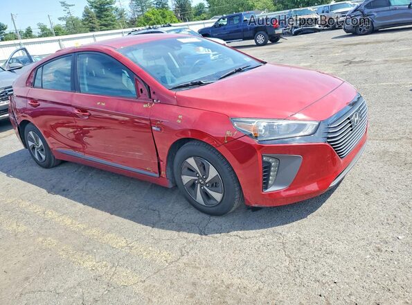 KMHC75LC7KU118551 2019 HYUNDAI IONIQ Red Առջևի աջ