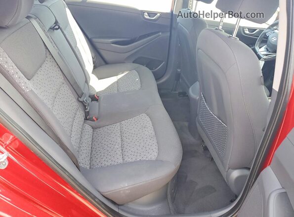 KMHC75LC7KU118551 2019 HYUNDAI IONIQ Red Հետևի նստատեղերի տեսք