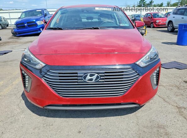 KMHC75LC7KU118551 2019 HYUNDAI IONIQ Red Դիմացի տեսք