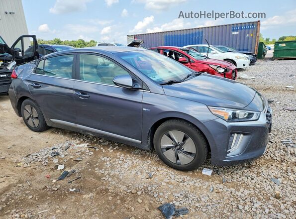 KMHC75LC7LU197513 2020 HYUNDAI IONIQ Серебряный Передняя правая четверть