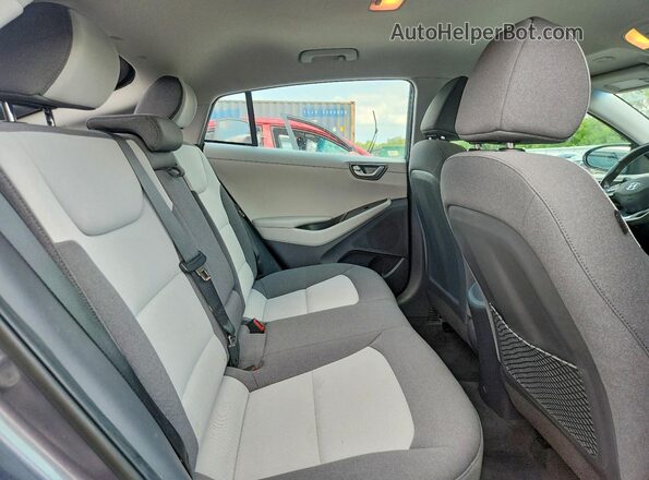 KMHC75LC7LU197513 2020 HYUNDAI IONIQ Серебряный Вид задних сидений