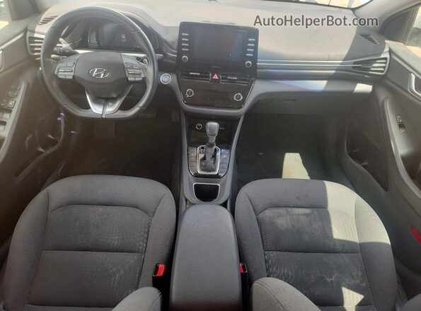 KMHC75LC7LU227769 2020 HYUNDAI IONIQ White Vista del salpicadero