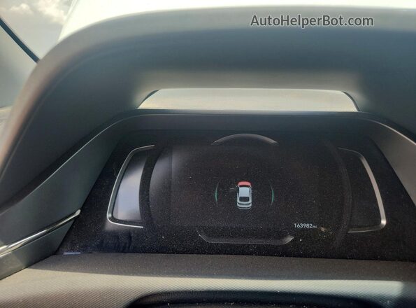 KMHC75LC7LU227769 2020 HYUNDAI IONIQ White Vista del cuadro de instrumentos