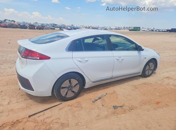 KMHC75LC7LU227769 2020 HYUNDAI IONIQ White Trasero derecho