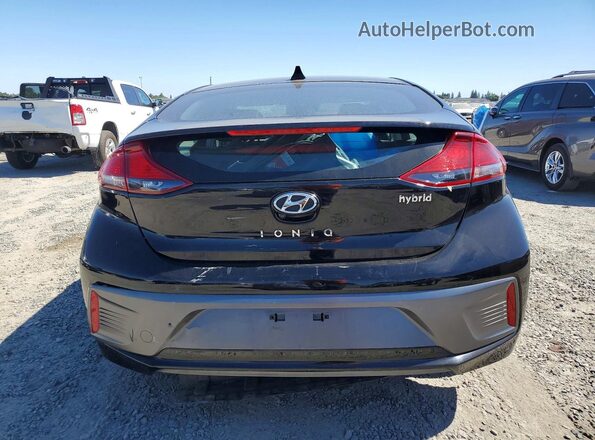 KMHC75LC7NU282502 2022 HYUNDAI IONIQ Black Widok z tyłu