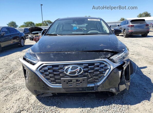 KMHC75LC7NU282502 2022 HYUNDAI IONIQ Black Widok z przodu