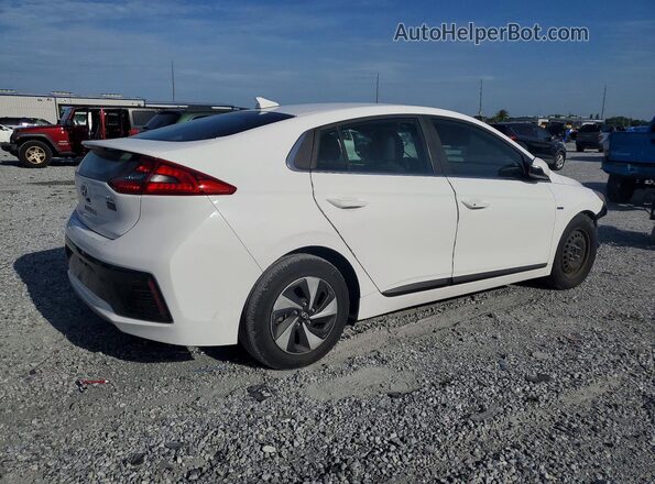 KMHC75LC8HU031458 2017 HYUNDAI IONIQ White Tył prawy