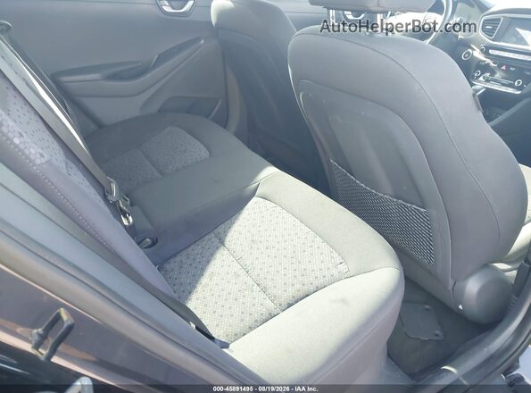 KMHC75LC8HU041391 2017 HYUNDAI IONIQ HYBRID Black Вид наклейки з VIN-кодом