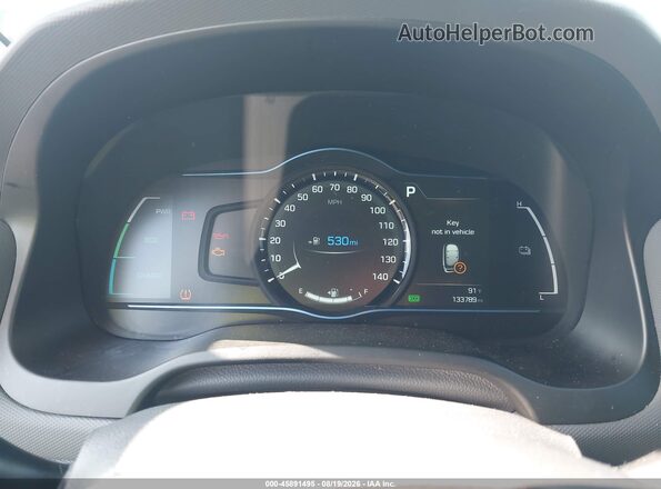 KMHC75LC8HU041391 2017 HYUNDAI IONIQ HYBRID Black Вид задніх сидінь