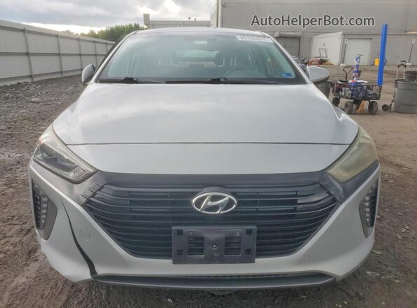 KMHC75LC8JU098082 2018 HYUNDAI IONIQ Silver Դիմացի տեսք