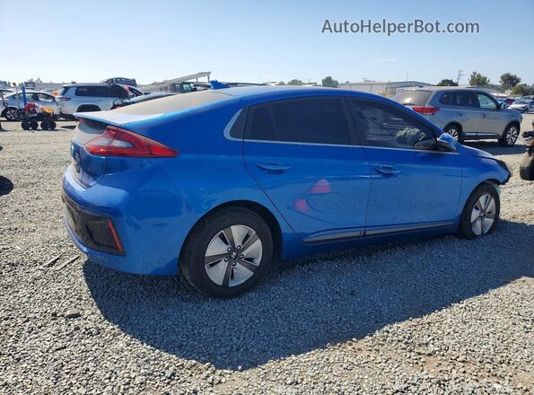 KMHC75LC8JU099393 2018 HYUNDAI IONIQ Blue Tył prawy