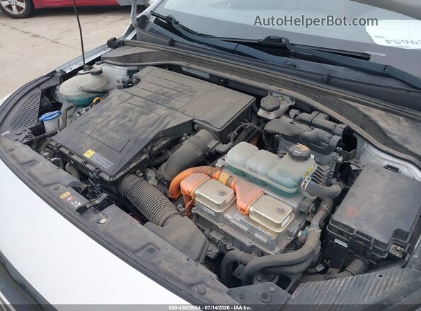 KMHC75LC8KU106893 2019 HYUNDAI IONIQ HYBRID Silver Հետևի տեսք