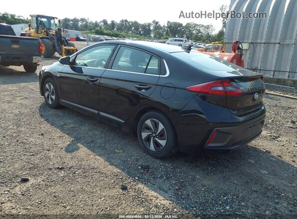 KMHC75LC8KU134810 2019 HYUNDAI IONIQ HYBRID Черный Задняя левая четверть
