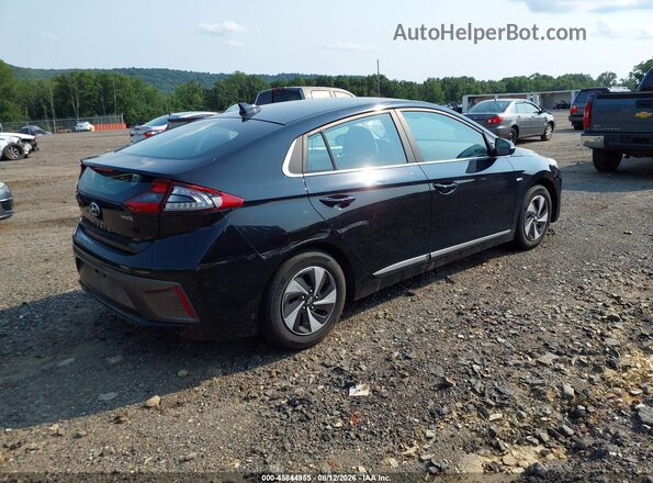 KMHC75LC8KU134810 2019 HYUNDAI IONIQ HYBRID Черный Задняя правая четверть