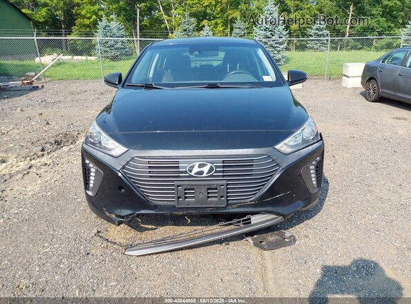 KMHC75LC8KU134810 2019 HYUNDAI IONIQ HYBRID Черный Вид спереди