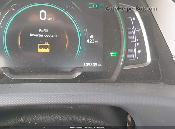KMHC75LC9MU255039 2021 HYUNDAI IONIQ HYBRID Dark Blue Вид задніх сидінь