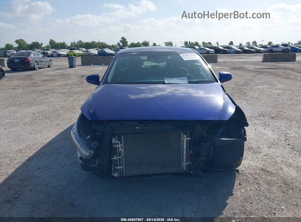 KMHC75LC9MU255039 2021 HYUNDAI IONIQ HYBRID Dark Blue Вид щитка приладів