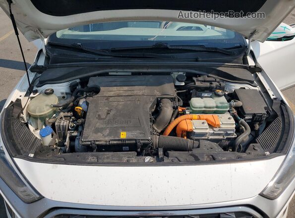 KMHC75LCXLU213879 2020 HYUNDAI IONIQ Белый Вид задней части салона