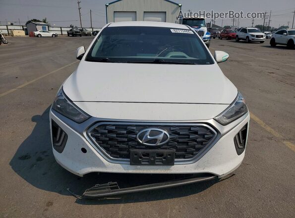 KMHC75LCXLU213879 2020 HYUNDAI IONIQ Белый Вид спереди