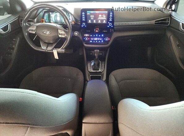 KMHC75LCXLU234957 2020 HYUNDAI IONIQ Черный Вид панели приборов