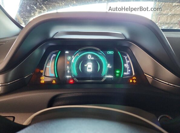 KMHC75LCXLU234957 2020 HYUNDAI IONIQ Черный Вид щитка приборов