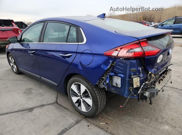 KMHC75LD3KU148378 2019 HYUNDAI IONIQ Blue Tył lewy