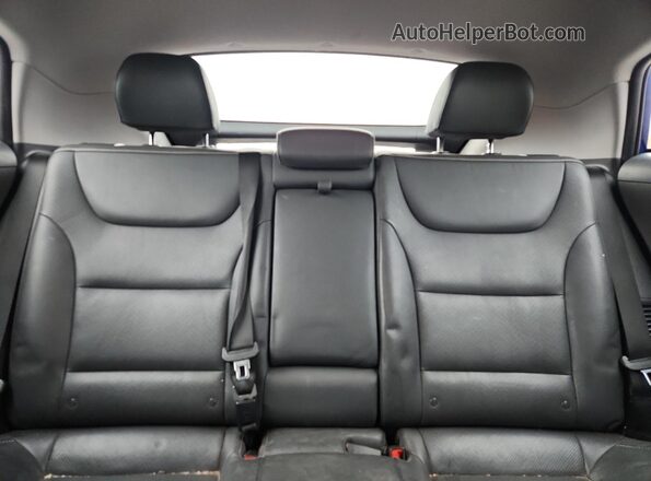 KMHC75LD3KU148378 2019 HYUNDAI IONIQ Blue Widok tylnych siedzeń