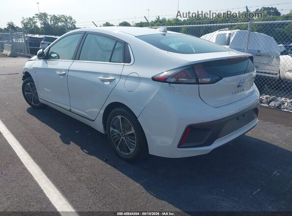 KMHC75LD4LU235403 2020 HYUNDAI IONIQ PLUG-IN HYBRID White Trasero izquierdo