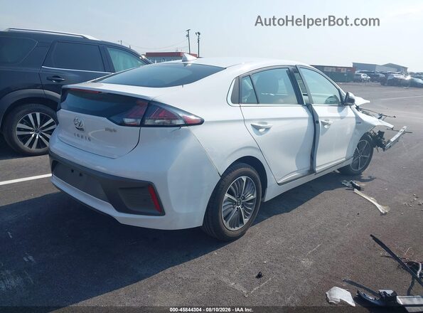 KMHC75LD4LU235403 2020 HYUNDAI IONIQ PLUG-IN HYBRID White Trasero derecho