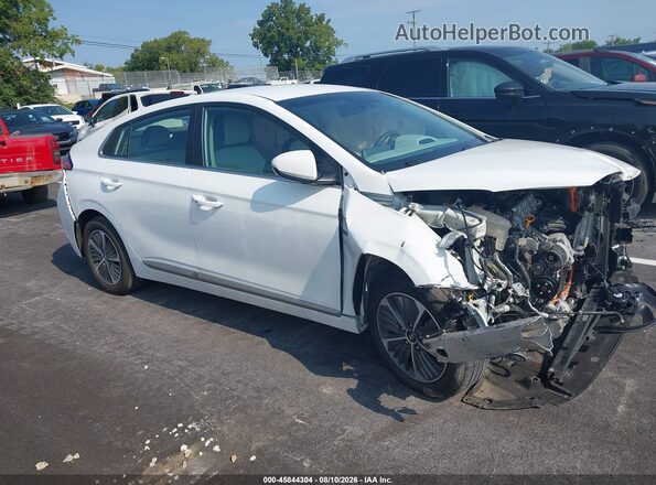 KMHC75LD4LU235403 2020 HYUNDAI IONIQ PLUG-IN HYBRID White Vista interior de 360 grados