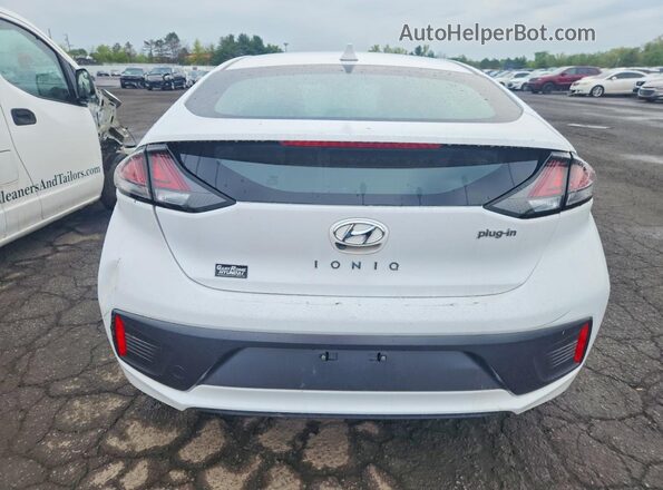 KMHC75LD4MU246550 2021 HYUNDAI IONIQ White Vista trasera